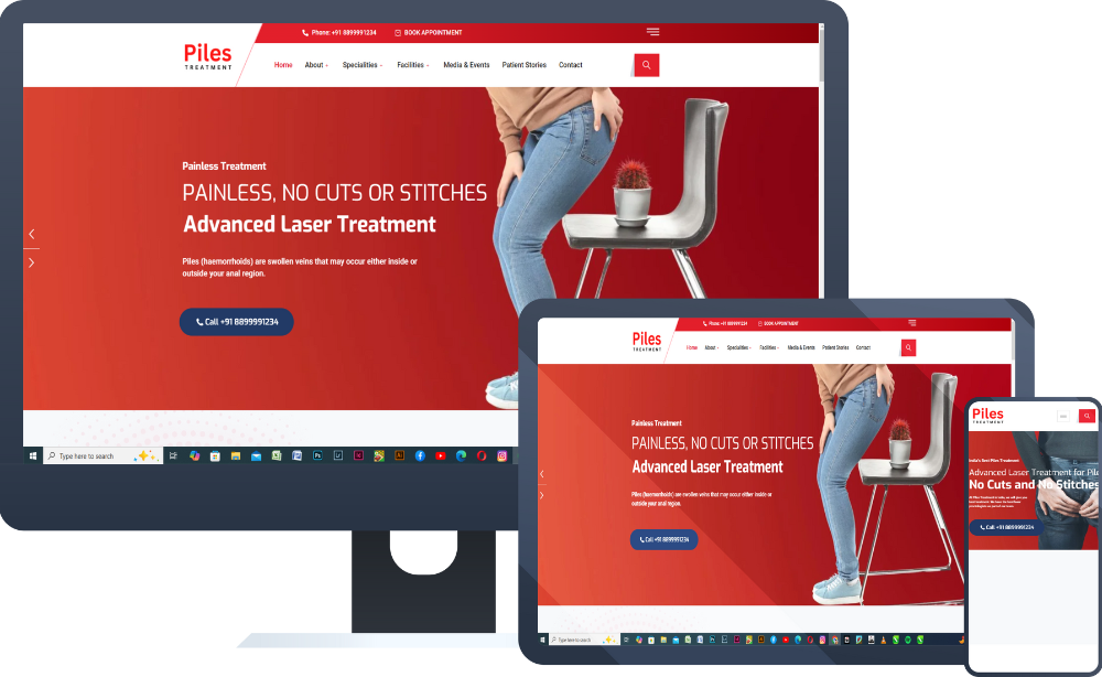 Web Design Services, website Design, website development, Website Design for Piles Treatment in India by Dollar Design - www.dollar.design Web design in Dehradun, Web Design Services in Dehradun, website Design in Dehradun, website development in Dehradun,